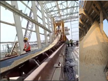 1st Stream of Gypsum Handling System is operational