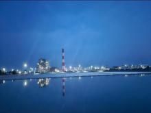 Panoramic Night view of Khurja STPP