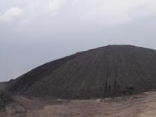 Extracted Coal in Stockyard