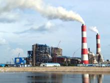 General View of 2x660MW Khurja STPP from Raw Water Reservoir-1