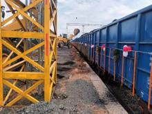 Loading of Coal into Rake