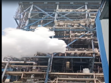 Steam Blowing has been commenced on 15.04.25.