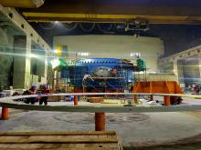 Unit #3 MIV Pre assembly work is in progress