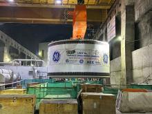 Unit #3 Rotor lowered successfully on 08.03.2024